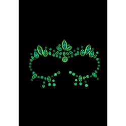 Ouch! Glow Stickers Strass Contours des Yeux phosphorescents Glow Jewelry